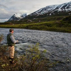 River Fishing in Alaska